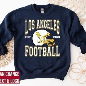 Los Angeles Football 1960 Vintage Style Retro Sweatshirt